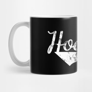 Hockey Mom Distressed Mug